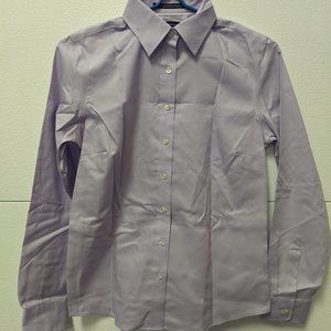 Land's End Women Dress Shirt Button-down Long Sleeve